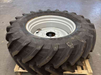 Roues, Pneus, Jantes, Barillets Jumelage Trelleborg 650/65R38 TM800 demontage