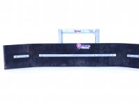 Rabot caoutchouc Qmac Rubber yard scraper 2.70 mtr hookup Weidemann