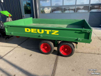 Benne agricole Deutz 3 tons Kipwagen kiepwagen kipper kieper tandemas met kenteken