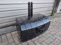 Poids frontaux Pateer Pateer 400 kg gewicht frontgewicht contragewicht beton