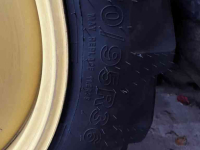 Roues, Pneus, Jantes, Barillets Jumelage Alliance 270/95R36 A-350 8-gaats velg