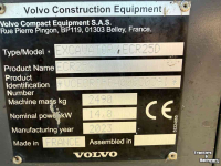 Pelles sur chenilles Volvo ECR25D rupskraan