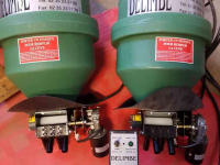 Distributeur de microgranulés Delimbe Granulaat strooier set van 2 units