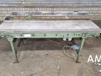 Convoyeur  1965X620 TRANSPORTBAND VLAKKE BAND FLAT BELT CONVEYOR BELT FLACHBAND FÖRDERBAND
