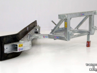 Rabot caoutchouc Qmac 240 MECH SCHUIN + HOEK EURO