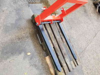 Autres matériel et accessoires de horticulture  Palletdrager 750 kg met verstelbare lepels
