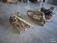 Remorque à aspirateur de feuilles / d‘herbe  Poepzuigers voor lm trac