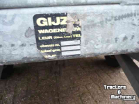 Remorque automobile jusqu’ à 3500 Kg  Gijsen schuifzeil aanhanger