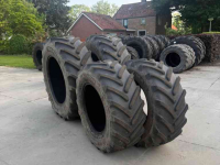 Roues, Pneus, Jantes, Barillets Jumelage Michelin 650/65R42 + 540/65R30 Multibib