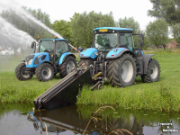 Irrigation à tuyau flexible trainé De With Sleepslang beregenen