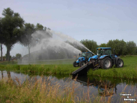Irrigation à tuyau flexible trainé De With Sleepslang beregenen