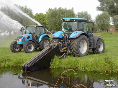 Irrigation à tuyau flexible trainé De With Sleepslang beregenen