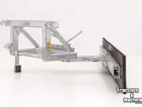 Autres matériel et accessoires d´étable Qmac Modulo Rubber barn scraper 180cm Euro hookup