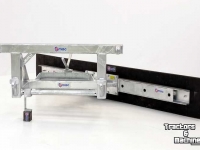 Autres matériel et accessoires d´étable Qmac Modulo Rubber barn scraper 180cm Euro hookup