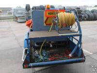 Remorque automobile jusqu’ à 3500 Kg  Spuitaanhanger enkelas met IBC watertank en slanghaspels