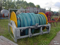 Distributeur à tuyau flexible trainé De With Gebruikte sleepslang