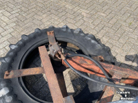 Panneau coulissant de fourrage  Dubbele voerbandveger hydraulisch