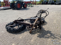 Panneau coulissant de fourrage  Dubbele voerbandveger hydraulisch