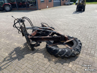 Panneau coulissant de fourrage  Dubbele voerbandveger hydraulisch