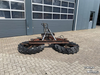 Panneau coulissant de fourrage  Dubbele voerbandveger hydraulisch