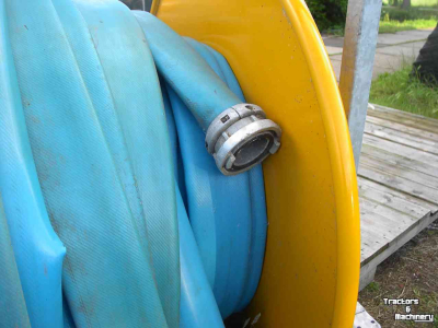 Distributeur à tuyau flexible trainé De With Gebruikte sleepslang