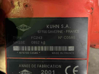 Faucheuse Kuhn FC 243 Lift Control
