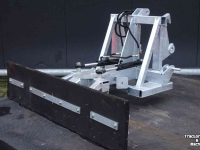 Rabot caoutchouc Hofstede Rubber voer erf modder sneeuw schuif hydraulisch verstelbaar