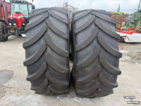 Roues, Pneus, Jantes, Barillets Jumelage Vredestein Traxion 600/70R30 en 710/70R42