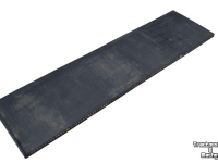 Rabot caoutchouc Qmac RUBBERMAT STAAL 1.80