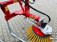 Désherbeuse à brosse rotative Kemp OKBM Onkruidborstel Euro opname