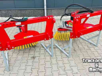 Désherbeuse à brosse rotative Kemp OKBM Onkruidborstel Euro opname