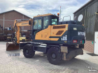Pelleteuse Hyundai HW140 Bandenkraan