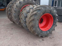 Roues, Pneus, Jantes, Barillets Jumelage BKT 900/50R42 710/55R30