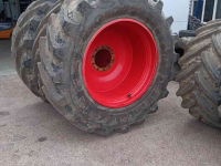 Roues, Pneus, Jantes, Barillets Jumelage BKT 900/50R42 710/55R30