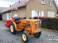 Tracteur pour horticulture Holder P60 Compact Tractor + Bak + Weidesleep