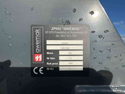 Lame niveleuse Awemak Kopakker Scraper TUR RT 25 + 30