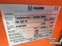 Rouleaux vibrantes Hamm hamm hd 10c vv