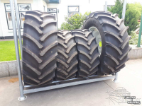 Roues, Pneus, Jantes, Barillets Jumelage Mitas 480/6524 en 600/65R34