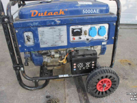 Groupes électrogènes  Dutach 5000AE generator aggregaat 230 volt 5000 Watt