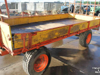 Remorque Miedema Landbouwwagen balenwagen schamelwagen aanhanger aanhangwagen