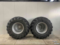 Roues, Pneus, Jantes, Barillets Jumelage Michelin 800/65R32 xm27