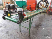 Convoyeur  Vlakke band / transportband 6 meter lang 60 cm breed