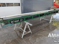 Convoyeur  onbekend / unknown 5200X555 TRANSPORTBAND VLAKKE BAND FLAT BELT CONVEYOR BELT FLACHBAND FÖRDERBAND
