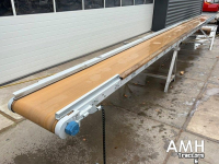 Convoyeur  10200X550 TRANSPORTBAND VLAKKE BAND FLAT BELT CONVEYOR BELT FLACHBAND FÖRDERBAND
