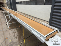 Convoyeur  10200X550 TRANSPORTBAND VLAKKE BAND FLAT BELT CONVEYOR BELT FLACHBAND FÖRDERBAND
