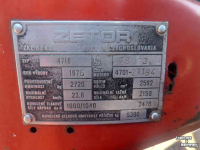 Tracteur pour horticulture Zetor 4712 / 4718 NL Kenteken