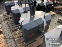 Poids frontaux  1150 kg gewicht staal frontgewicht frontblok
