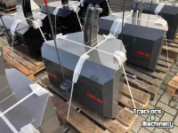 Poids frontaux  1150 kg gewicht staal frontgewicht frontblok
