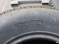 Roues, Pneus, Jantes, Barillets Jumelage Bridgestone 315/75D15 gazonbanden AG Mower M40B 4 ply 315/75R15