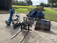 Chargeuse sur pneus MultiOne K5.3 minishovel telelader inclusief aanboudelen!